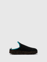 Load image into Gallery viewer, ROUND TOE MULE | CHARCOAL