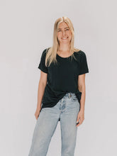 Load image into Gallery viewer, JANIS TEE | NAVY
