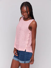 Load image into Gallery viewer, LINEN BLOUSE | GUAVA