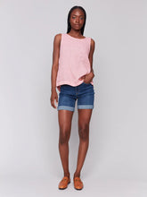 Load image into Gallery viewer, LINEN BLOUSE | GUAVA