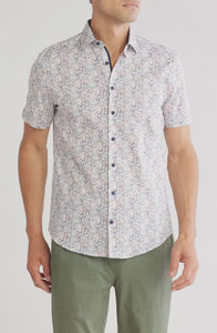 SPORT SHIRT LINEN BLEND | TAN