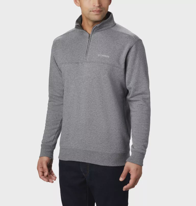 HART MOUNTAIN HALF ZIP  |  CHARCOAL HEATHER