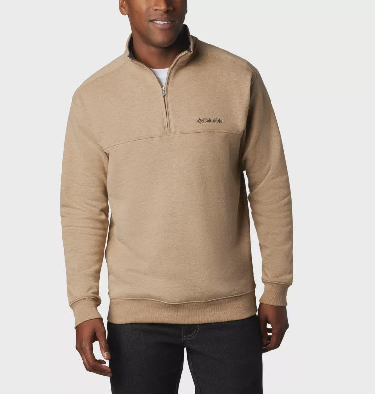 HART MOUNTAIN HALF ZIP | DELTA HEATHER