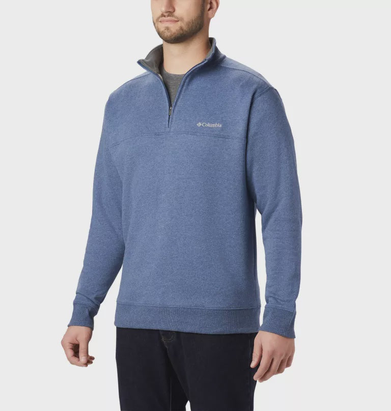 HART MOUNTAIN HALF ZIP | CARBON HEATHER