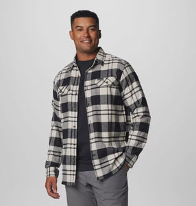 FLARE GUN STRETCH FLANNEL | BLACK PLAID