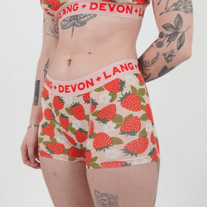 BRIA BOYSHORT  |  WILD STRAWBERRY
