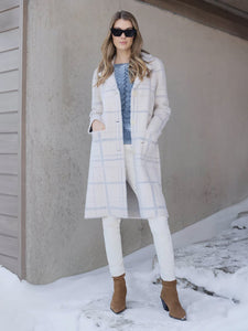 KNIT COATIGAN | IVORY