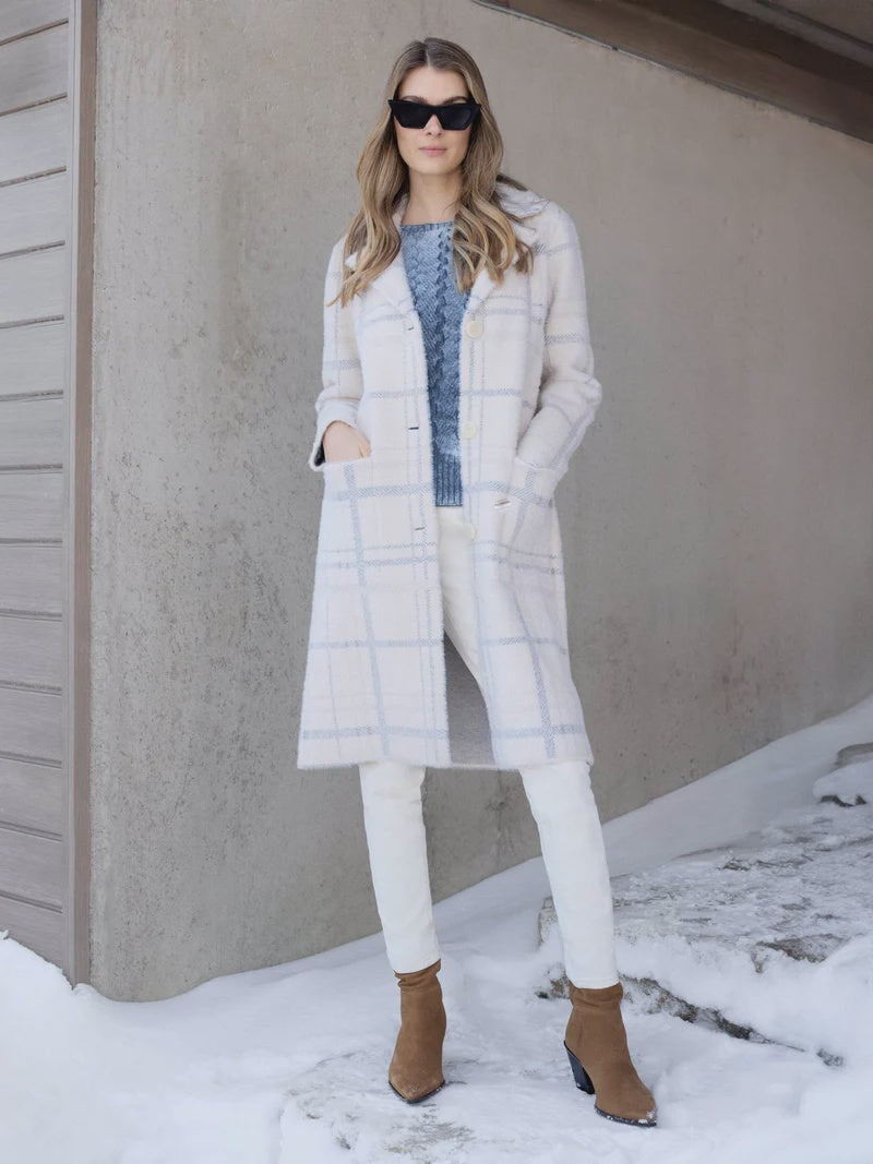 KNIT COATIGAN | IVORY
