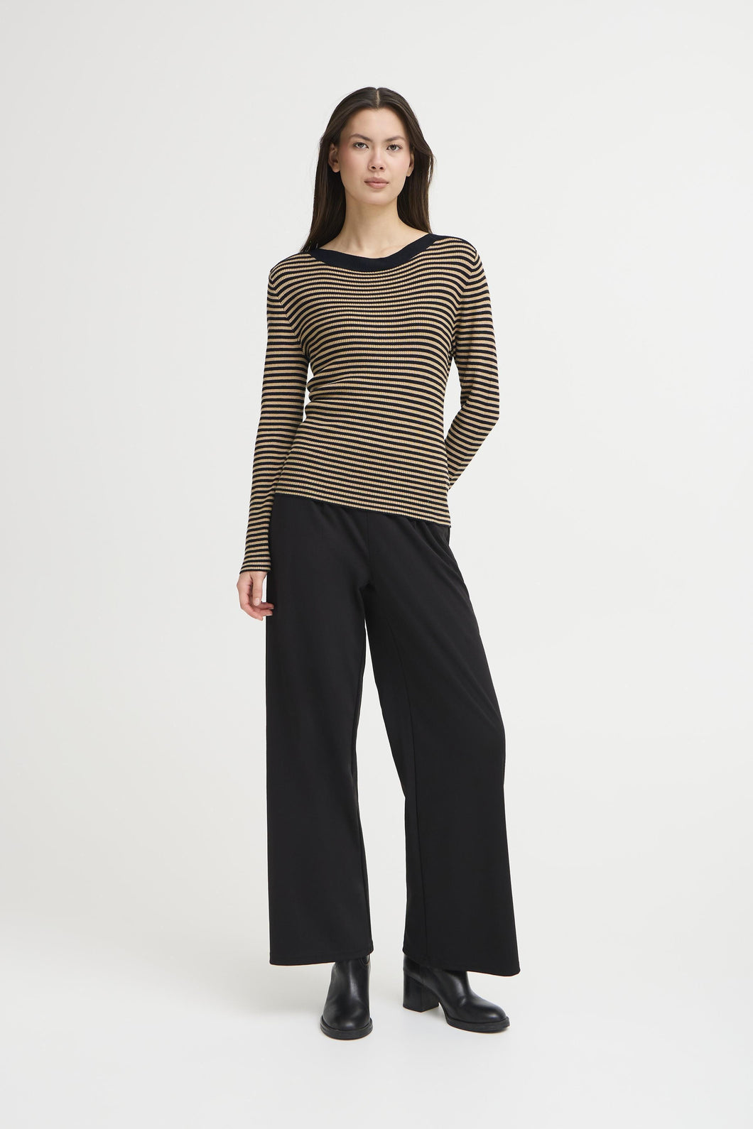 MAFA LONGSLEEVE  |  TAN STRIPE