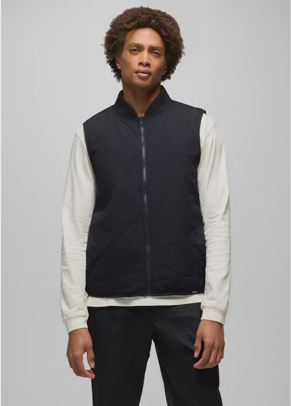 ENCINITAS VEST REVERSIBLE | BLACK