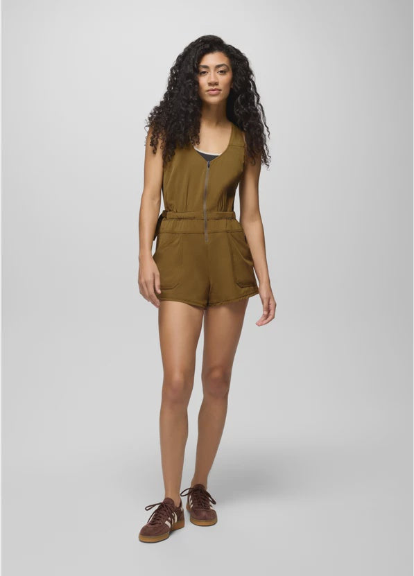 UTILITY ROMPER  |  OLIVE