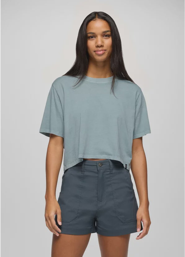 EVERYDAY CROP TEE  |  SALTWATER