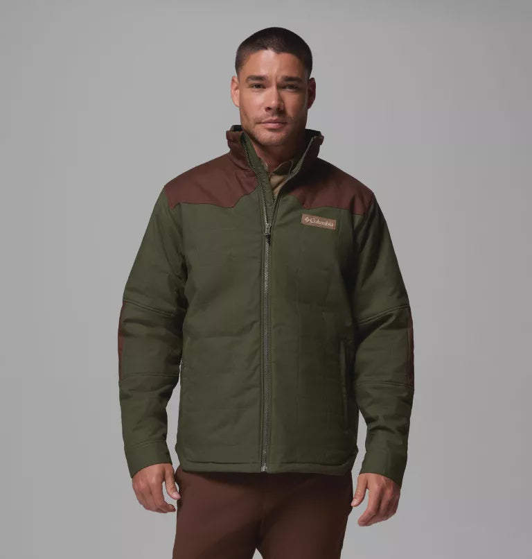 SADDLE POINT INSULATED JACKET  |  TOBACCO