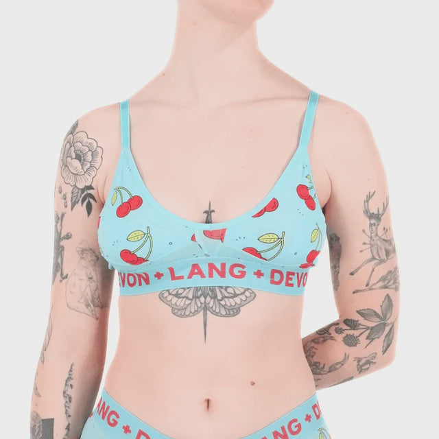 BRIA BRALETTE  |  CHERRIES