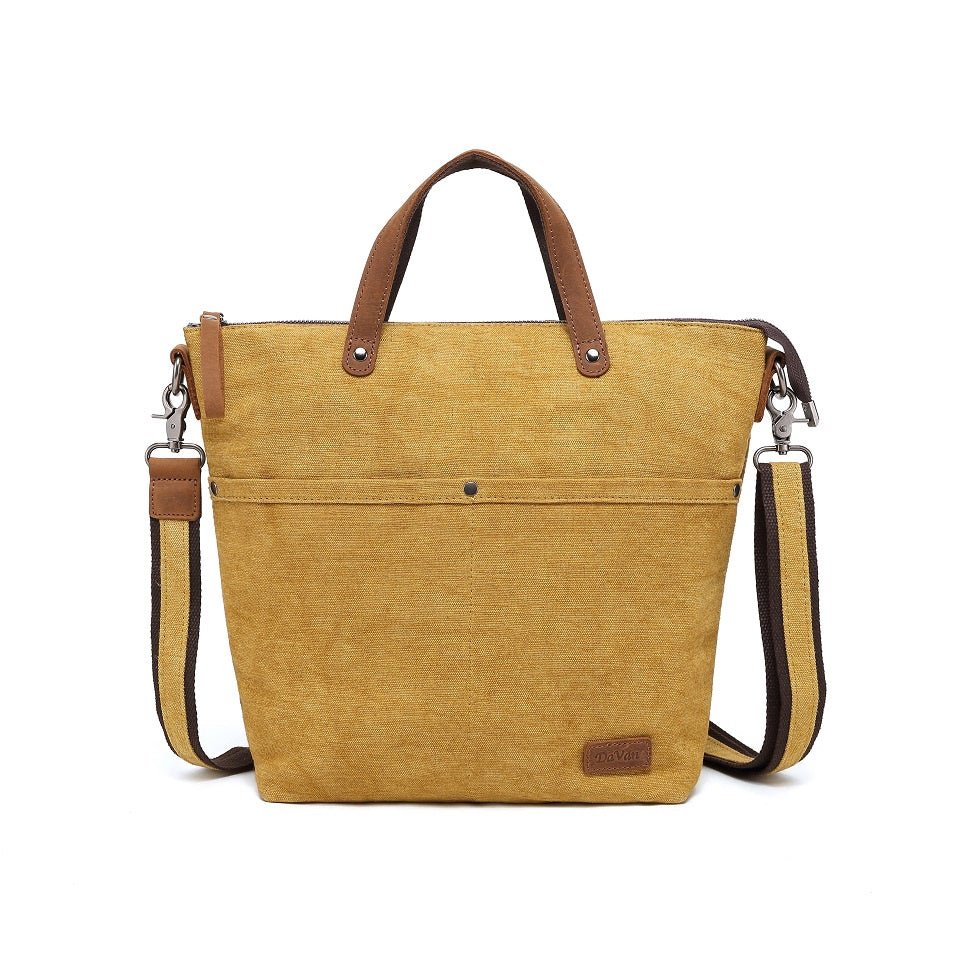 COTTON LINEN BAG  |  YELLOW