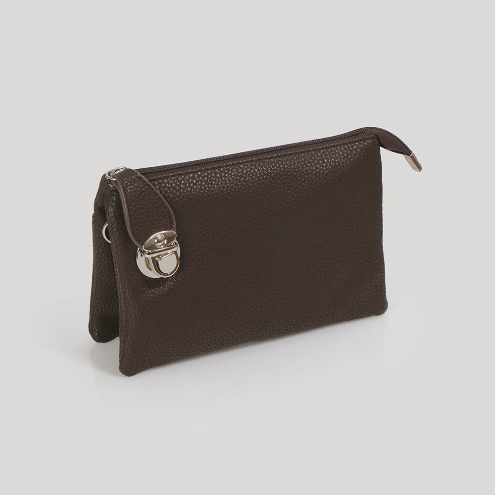 CROSSBODY BAG  |  CHOCOLATE