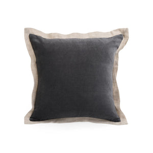 VELVET LINEN PILLOW | 17X17