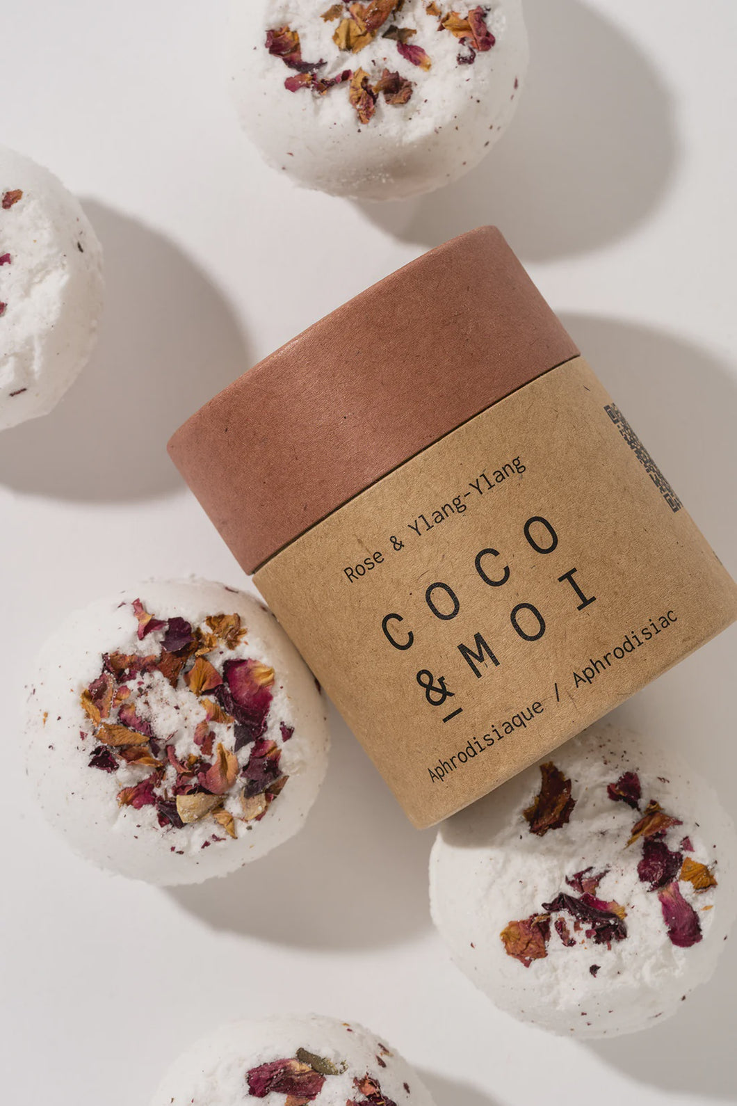BATH BOMB | ROSE & YLANG YLANG 1 X 68G