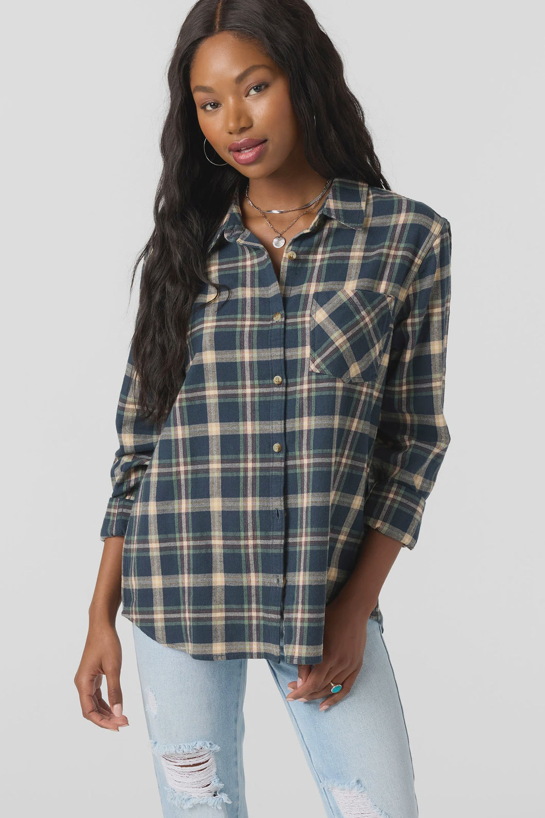 LOGAN FLANNEL | SLATE