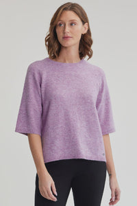 MIRA SHORT SLEEVE SWEATER  |  MALVA