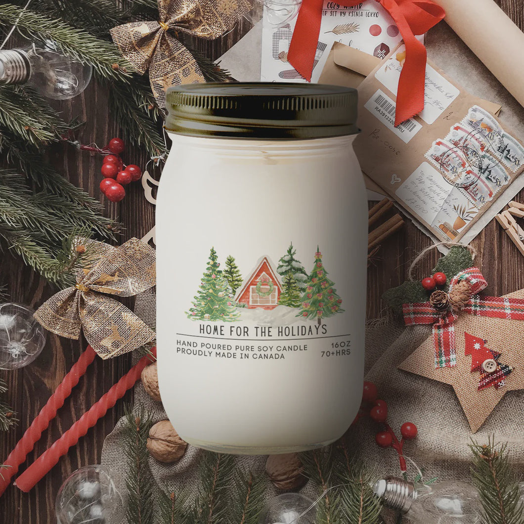 HOME FOR THE HOLIDAYS CANDLE  |  16OZ