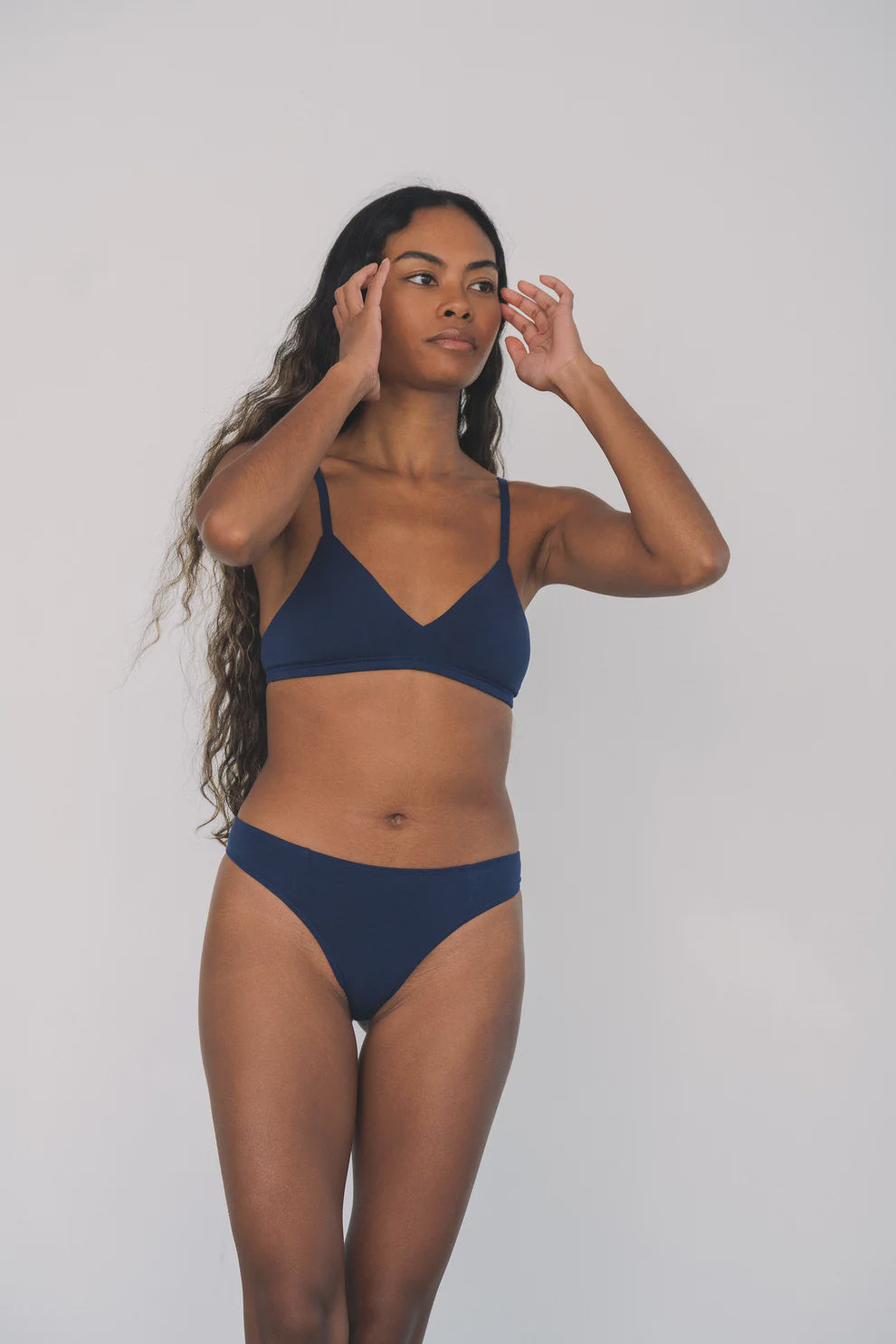 LOW PROFILE THONG  |  NAVY