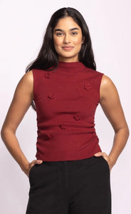 ROSSLIE SWEATER | CHERRY