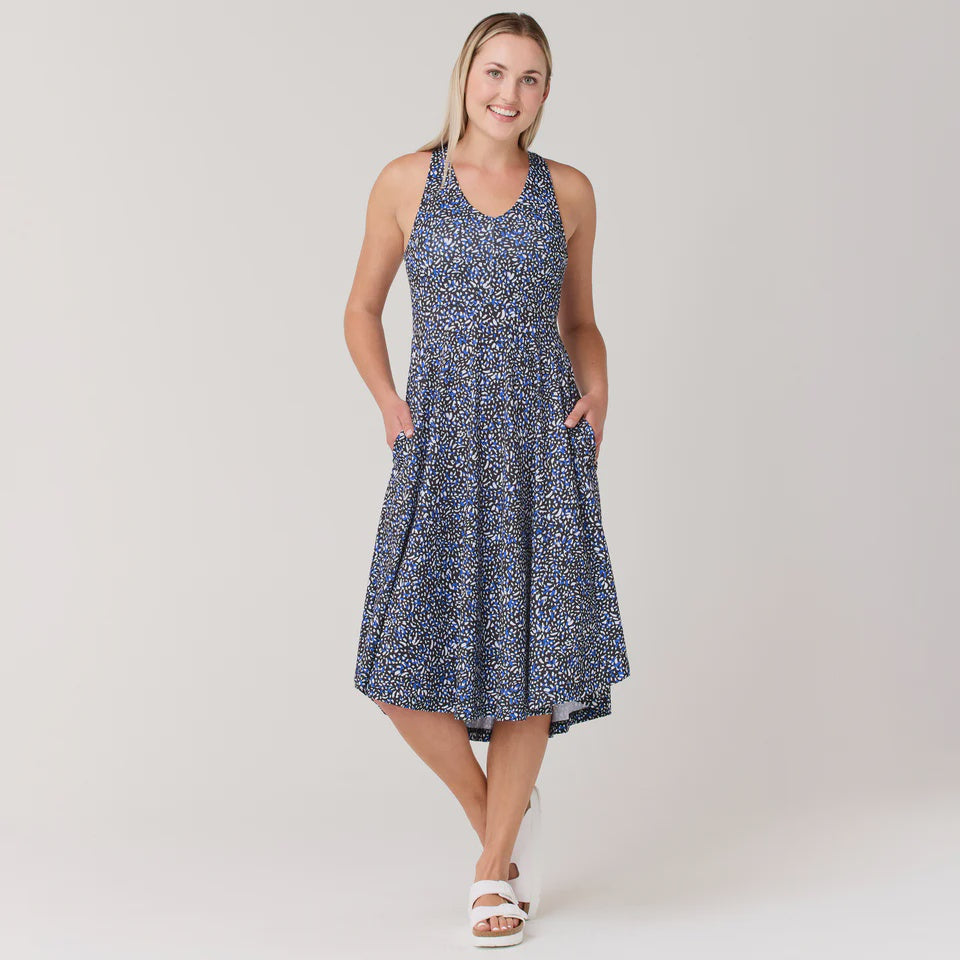 PIPER DRESS  |  PETALS BLACK