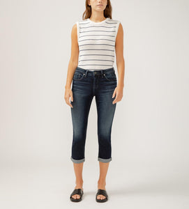 ELYSE CAPRI 23.5"  |  INDIGO