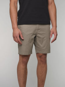 JAY STRETCH SHORTS  |  DARK KHAKI