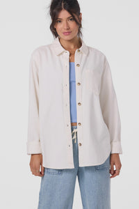 SEVIE SHACKET | WHITE