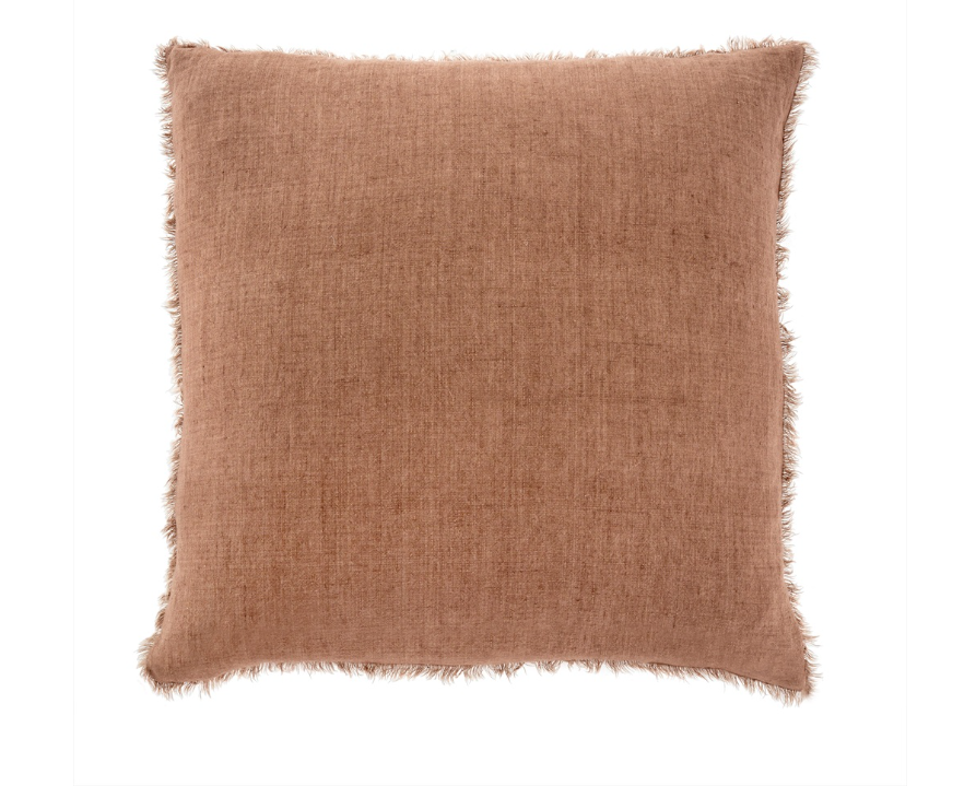 LINNA LINEN PILLOW  |  ROOIBOS