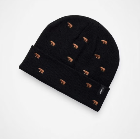 WILD NOW BEANIE  |  BLACK BEAR