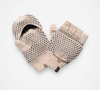 BRISTLECONE CONVERTIBLE MITTENS  |  ALMOND