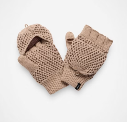 BRISTLECONE CONVERTIBLE MITTENS  |  SHROOM