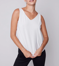 Load image into Gallery viewer, BAMBOO  CAMI  |  WHITE

