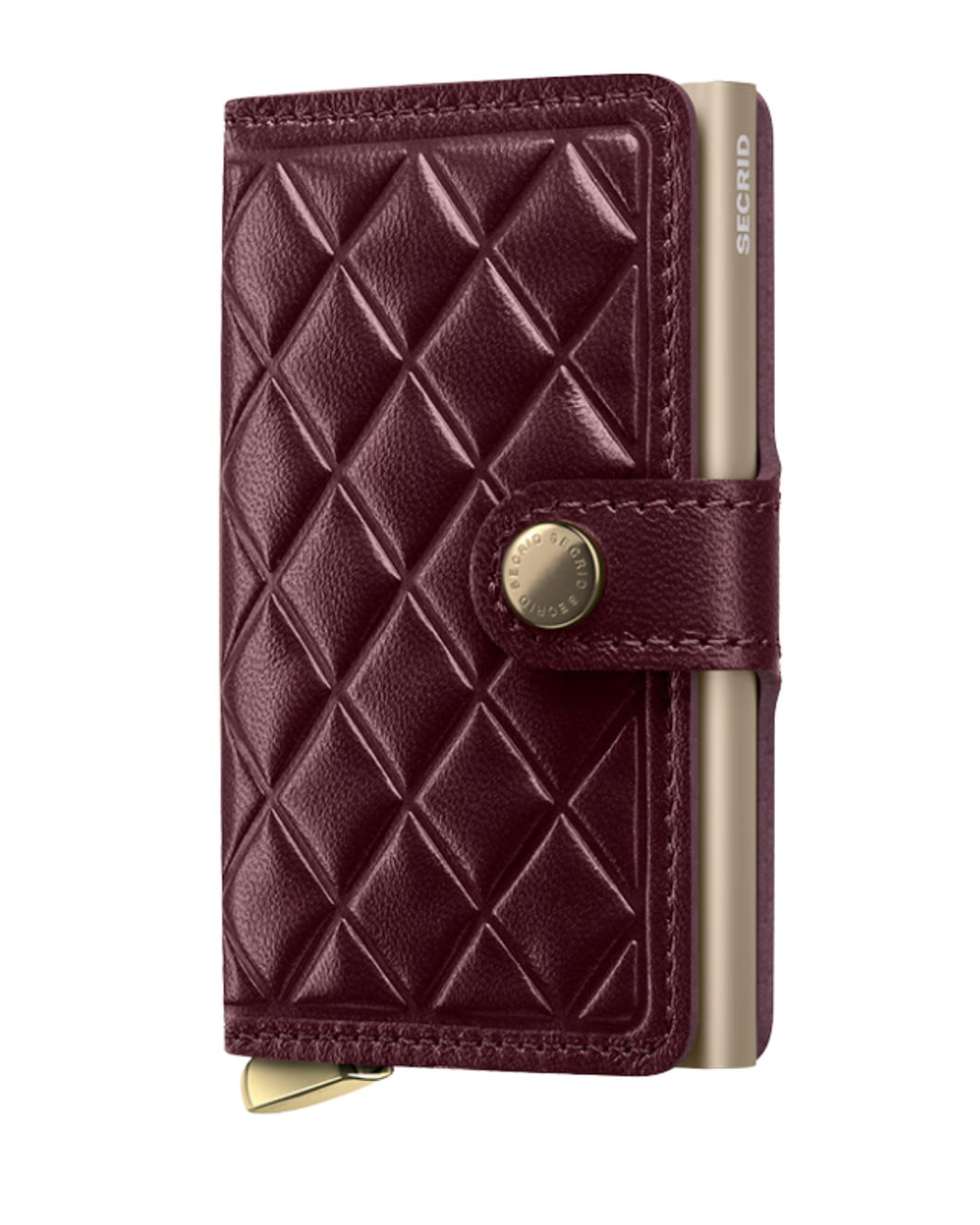PREMIUM MINI WALLET EMBOSSED  |  BORDEAUX