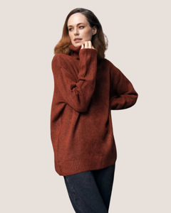 DOG WALKER SWEATER | PUMPKIN