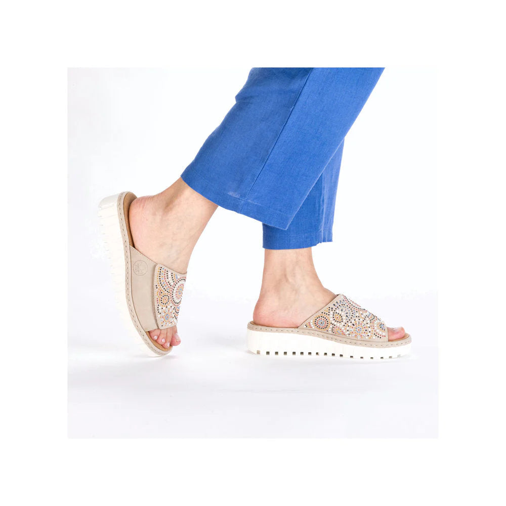 REGGIE SANDAL  |  BEIGE