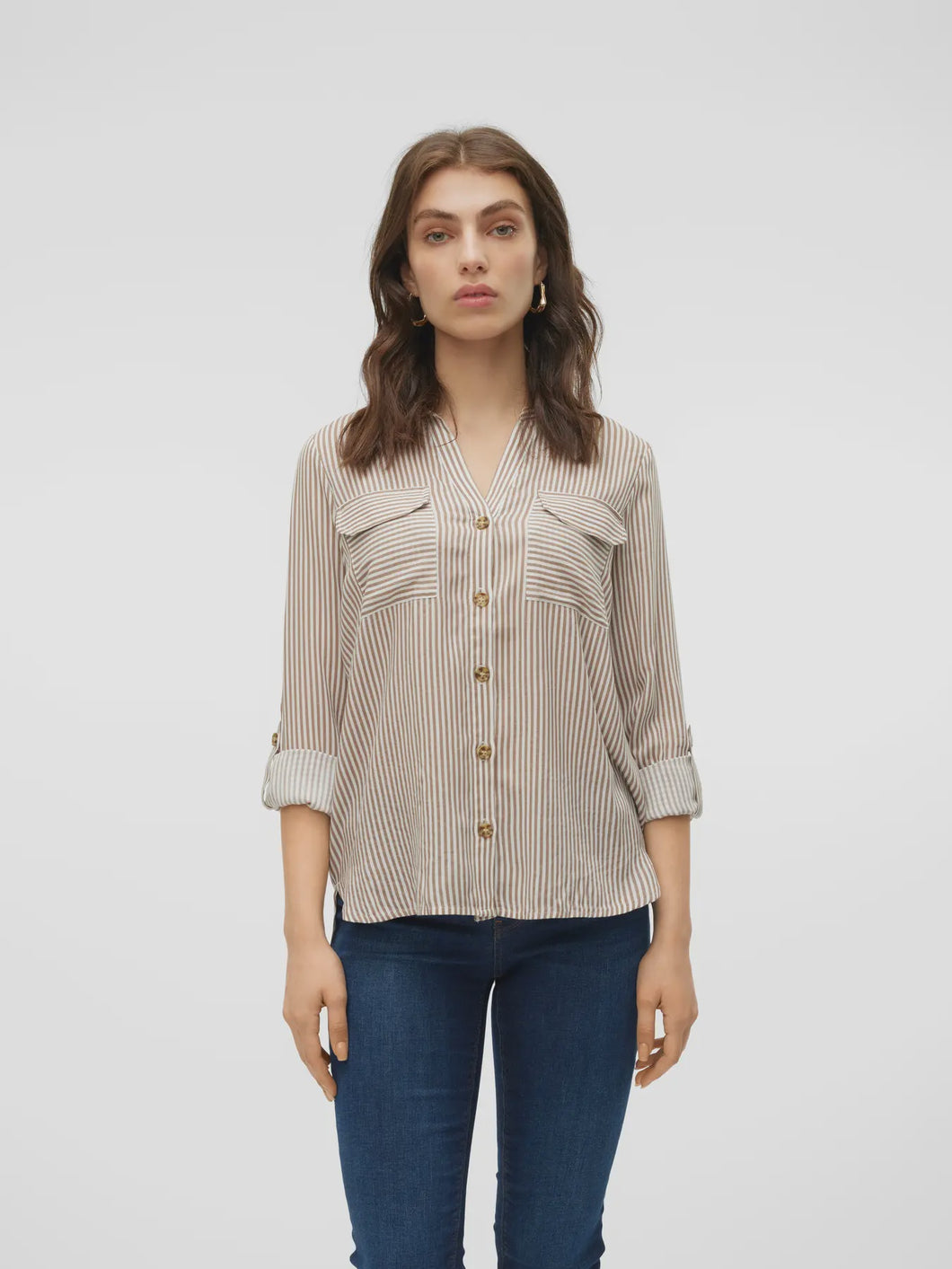 BUMPY LS SHIRT  |   BROWN LENTIL