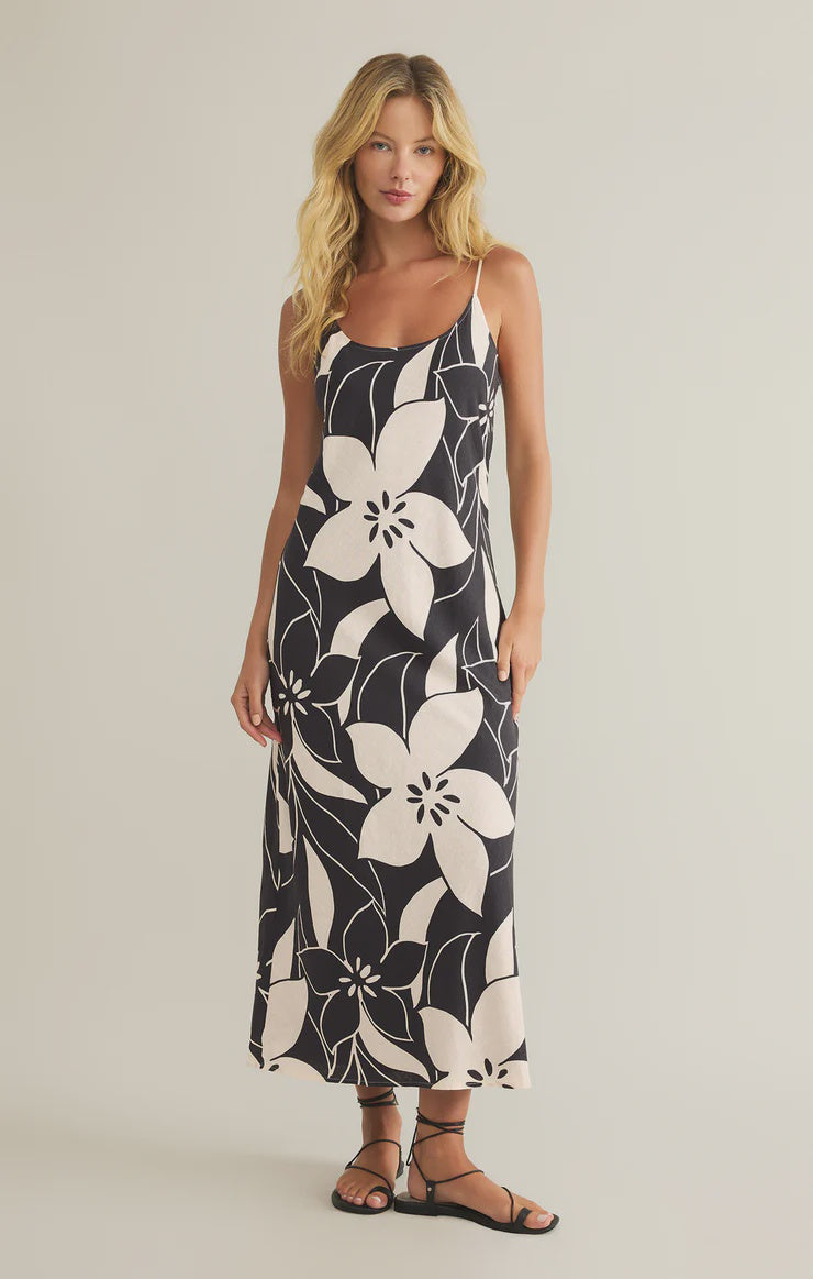 CECILY MADERO MAXI DRESS  |  BLACK