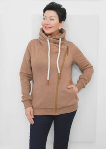 HESTIA FULL ZIP  |  OAKWOOD