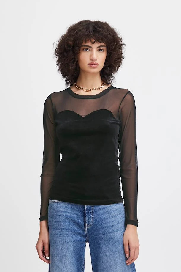 VANNY TOP  |  BLACK