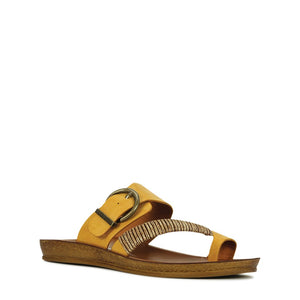 BRIA SANDAL | MUSTARD