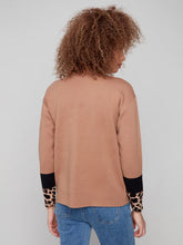 Load image into Gallery viewer, LEOPARD SWEATER  |  CARAMEL
