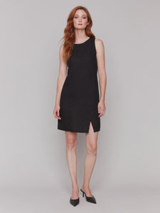 LINEN DRESS | BLACK