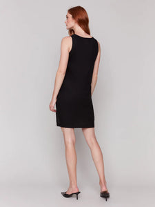 LINEN DRESS | BLACK