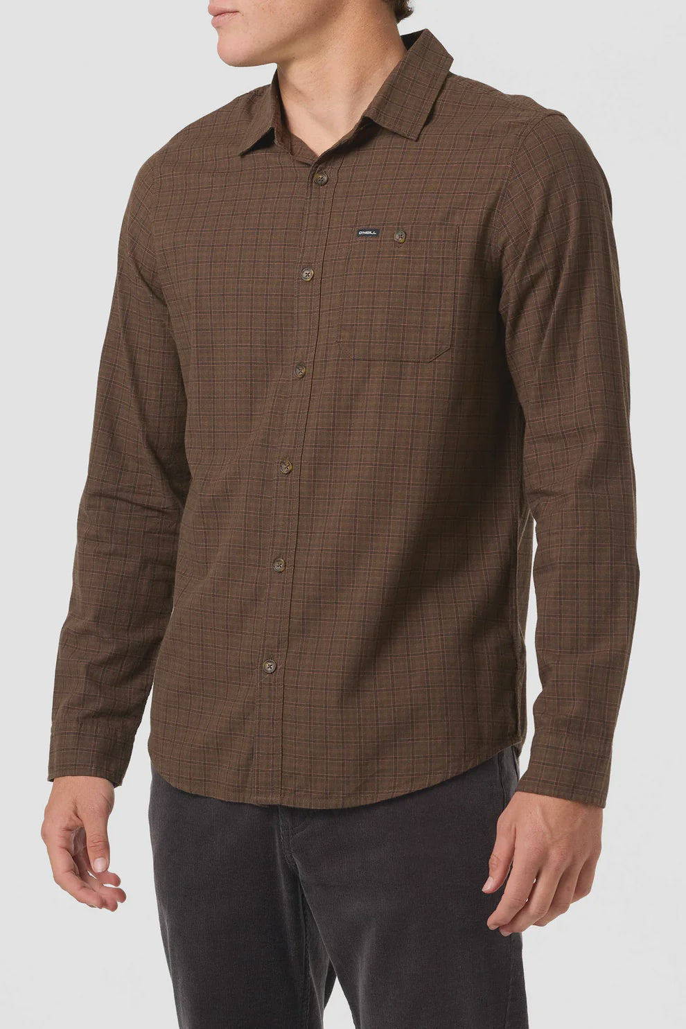 DODGY LS SHIRT | COFFEE