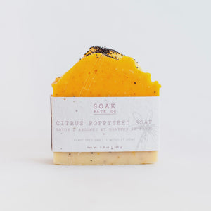 CITRUS POPPYSEED SOAP BAR