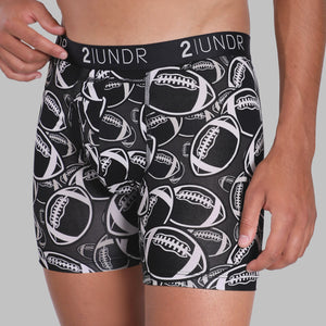 SWING SHIFT BOXER BRIEF 6"  |  GRID IRON